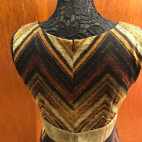 Suede-Trimmed Midi Dress with Jacket - Perceptions - Picture 3 of 8